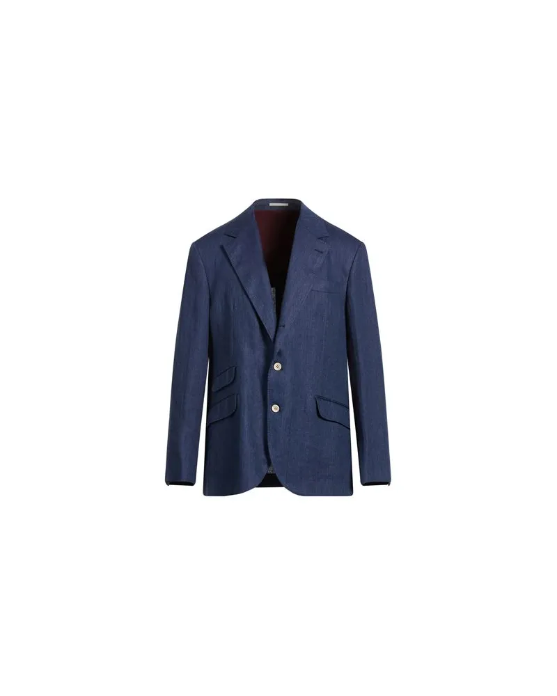 Brunello Cucinelli ANZÜGE und CO-ORDS - Blazersauf YOOX.COM Blau