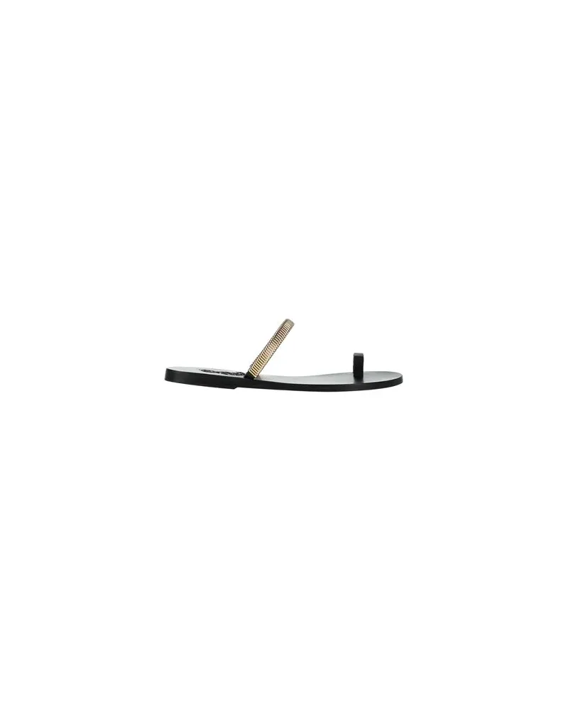 Ancient Greek Sandals SCHUHE - Zehentrennerauf YOOX.COM Schwarz