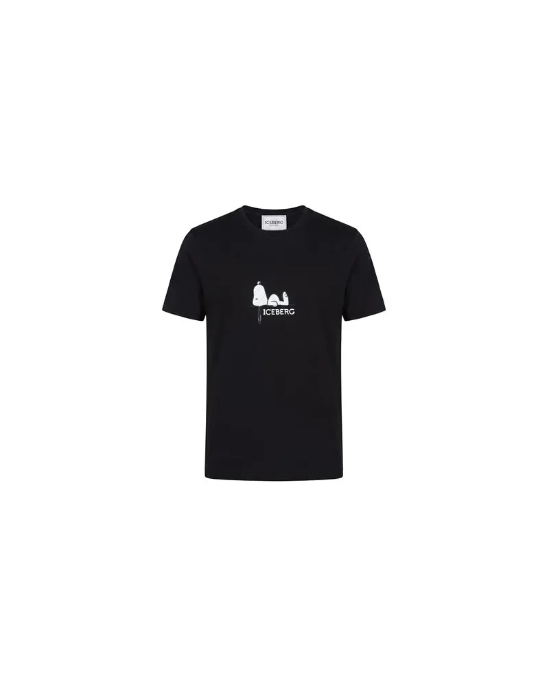 Iceberg PEANUTS - TOPS - T-shirtsauf YOOX.COM Schwarz