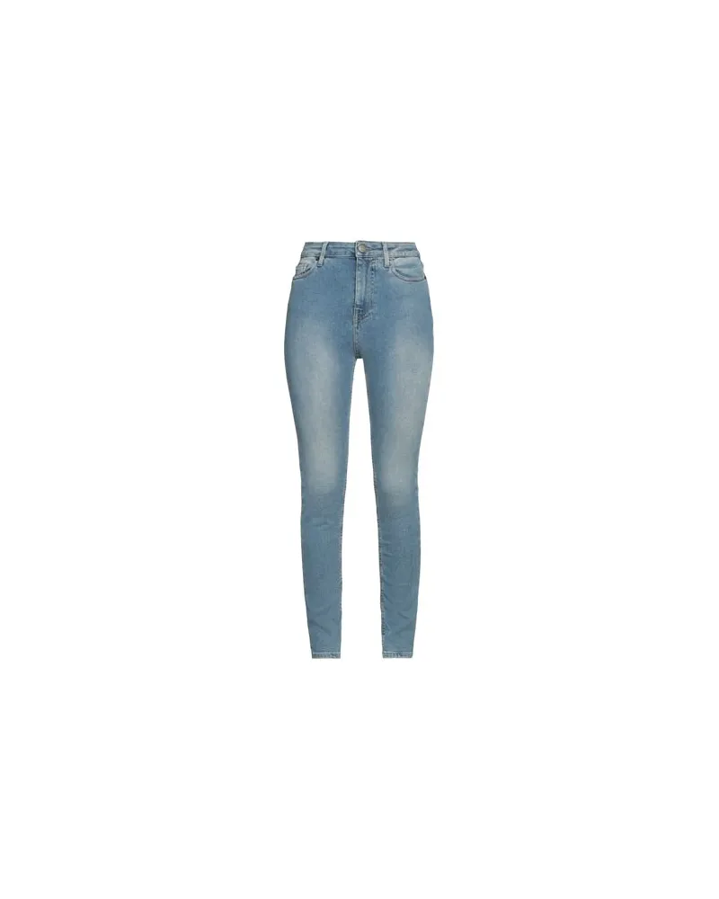 Twin-Set HOSEN & RÖCKE - Jeanshosenauf YOOX.COM Blau