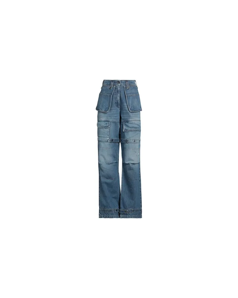 MSGM HOSEN & RÖCKE - Jeanshosenauf YOOX.COM Blau