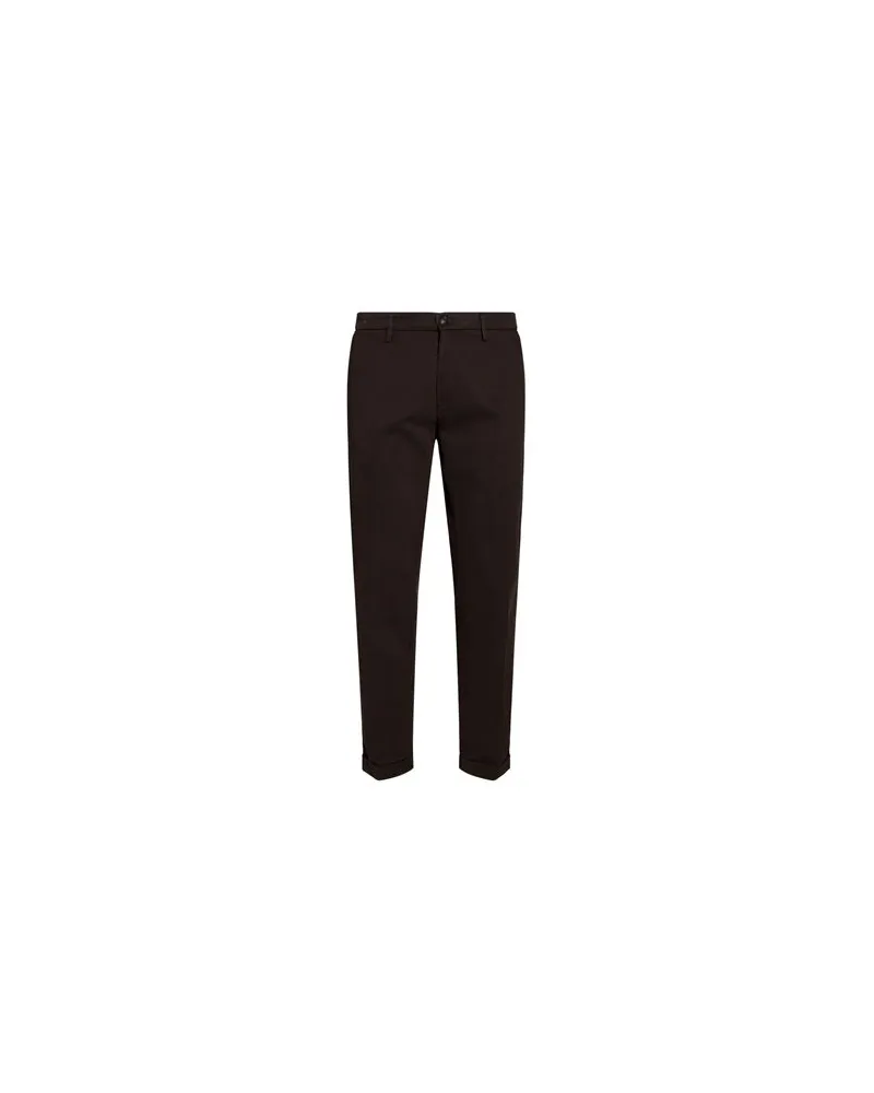 Re-HasH HOSEN & RÖCKE - Hosenauf YOOX.COM Dunkelbraun