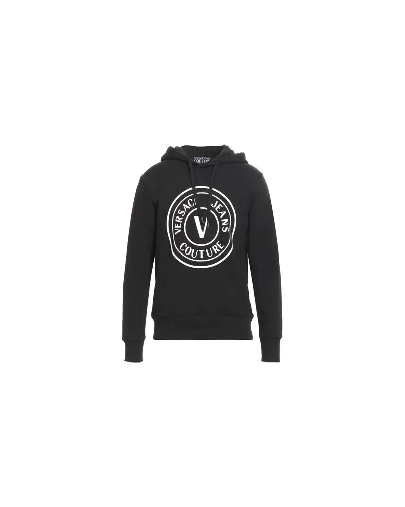 Versace Jeans TOPS - Sweatshirtsauf YOOX.COM Schwarz