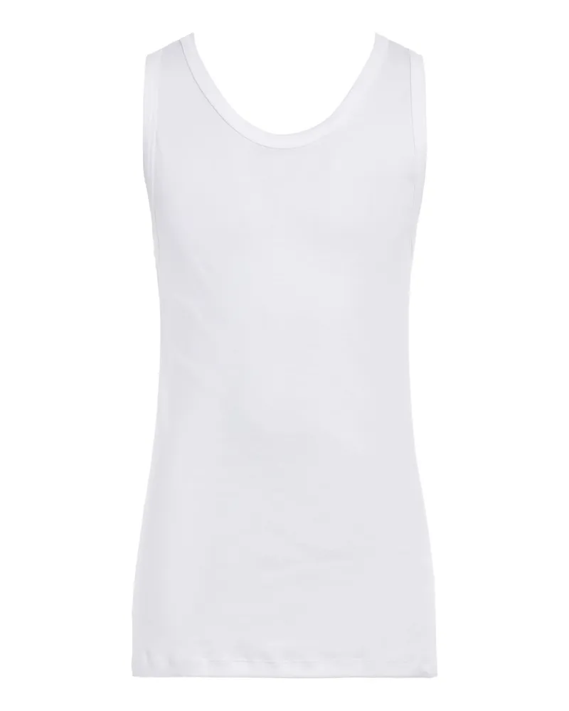 Ann Demeulemeester Tank Top Weiß