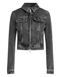 Diesel Jeansjacke/-mantel Granitgrau