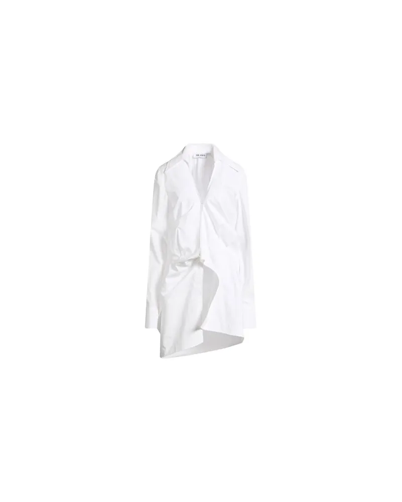 ATTICO KLEIDER - Midi-Kleiderauf YOOX.COM Weiß