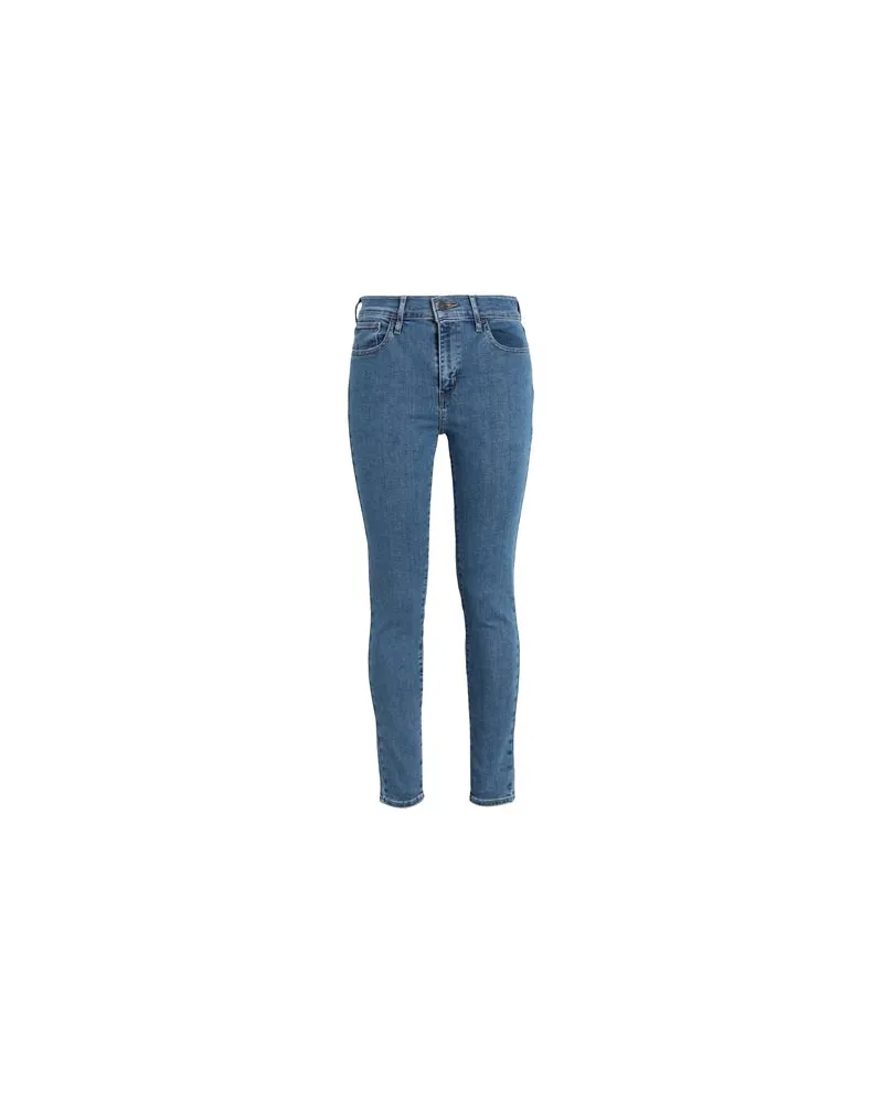 Levi's 720 HIRISE SUPER SKINNY FLAT FINISH  - HOSEN & RÖCKE - Jeanshosenauf YOOX.COM Blau