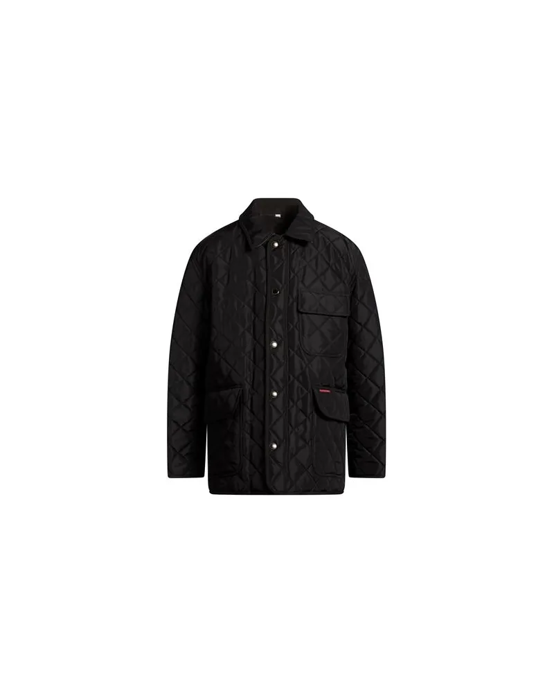 Burberry JACKEN & MÄNTEL - Pufferjacken & Daunenjackenauf YOOX.COM Schwarz
