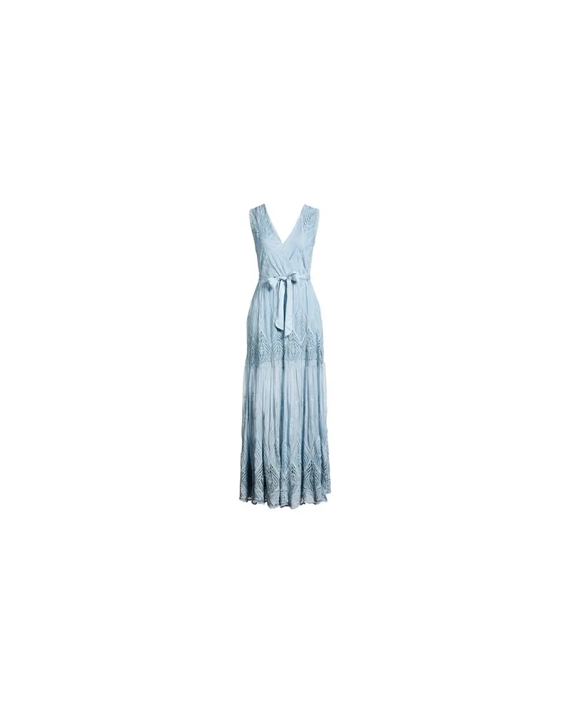 Guess KLEIDER - Maxi-Kleiderauf YOOX.COM Hellblau