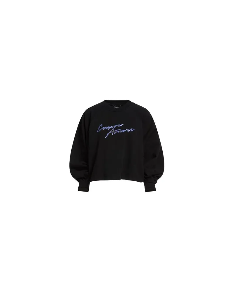 Emporio Armani TOPS - Sweatshirtsauf YOOX.COM Schwarz