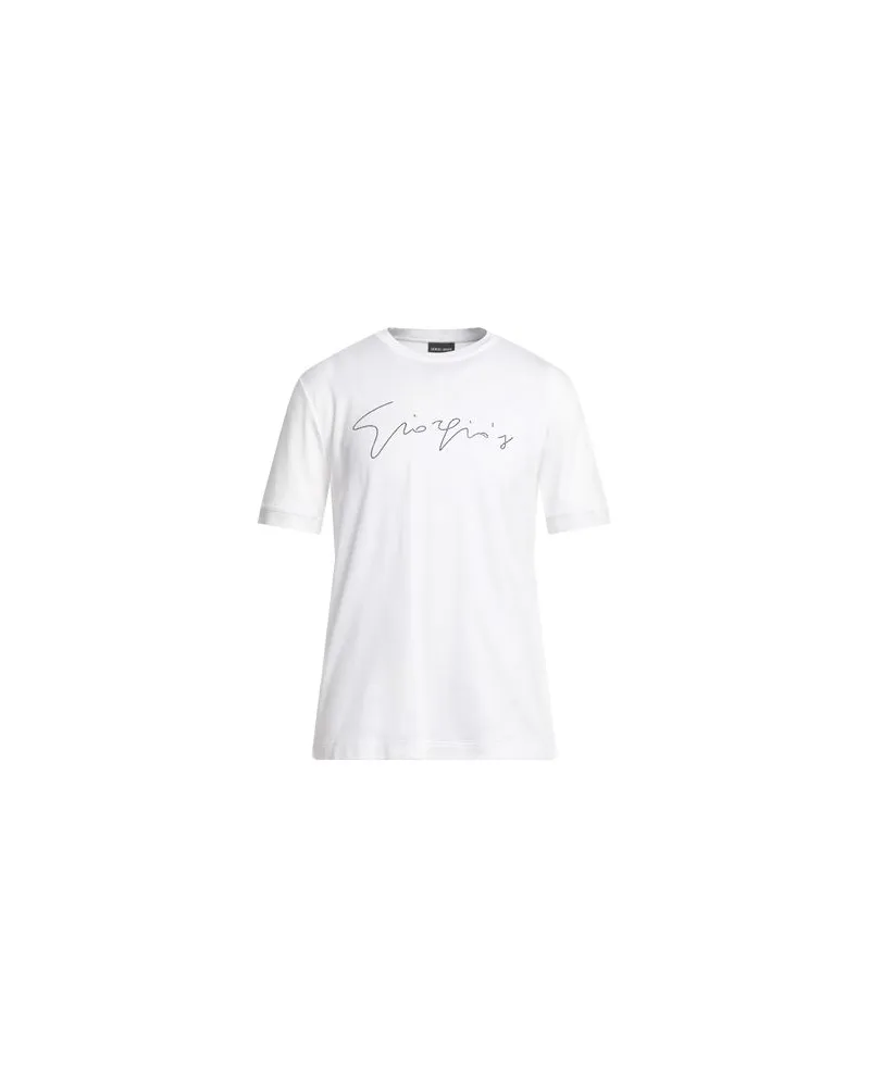 Giorgio Armani TOPS - T-shirtsauf YOOX.COM Weiß