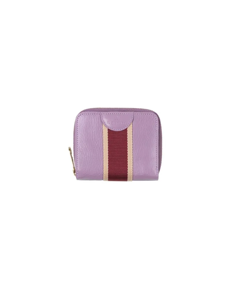 IL BISONTE Kleinlederwaren - Brieftaschenauf YOOX.COM Lila