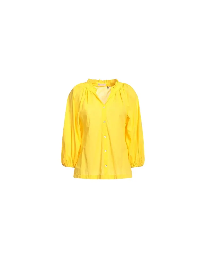 Camicettasnob TOPS - Hemdenauf YOOX.COM Gelb