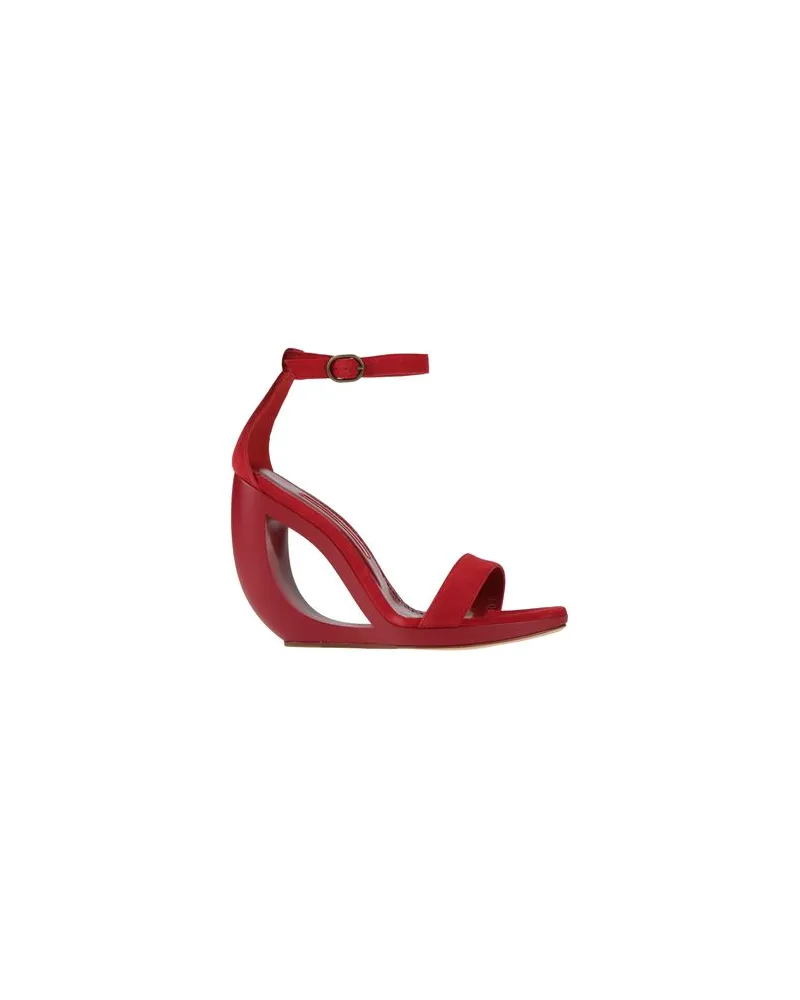 Manolo Blahnik SCHUHE - Sandalenauf YOOX.COM Rot