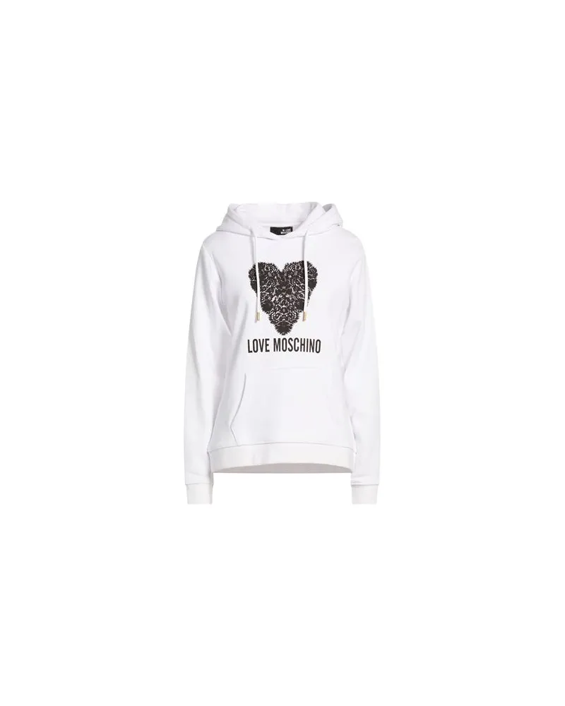 Moschino TOPS - Sweatshirtsauf YOOX.COM Weiß