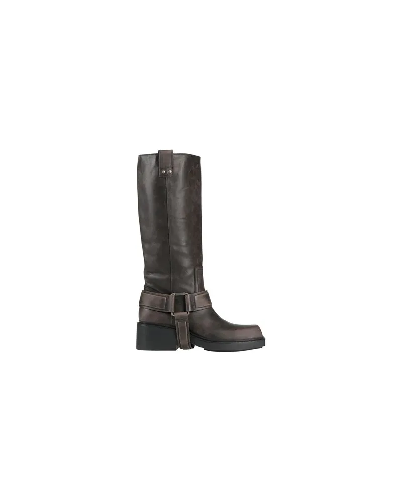 Vic Matié SCHUHE - Stiefelauf YOOX.COM Braungrau