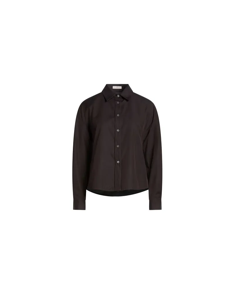 Camicettasnob TOPS - Hemdenauf YOOX.COM Schokobraun