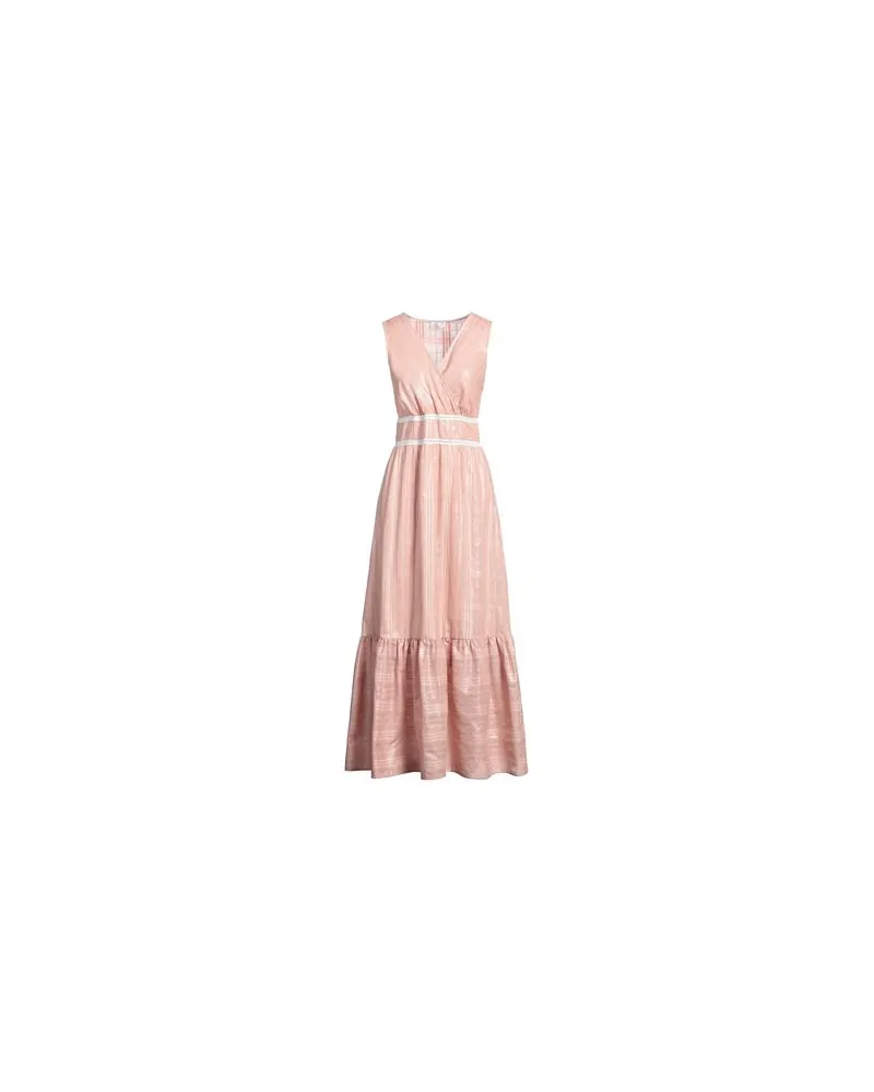 Diana Gallesi KLEIDER - Maxi-Kleiderauf YOOX.COM Hellrosa