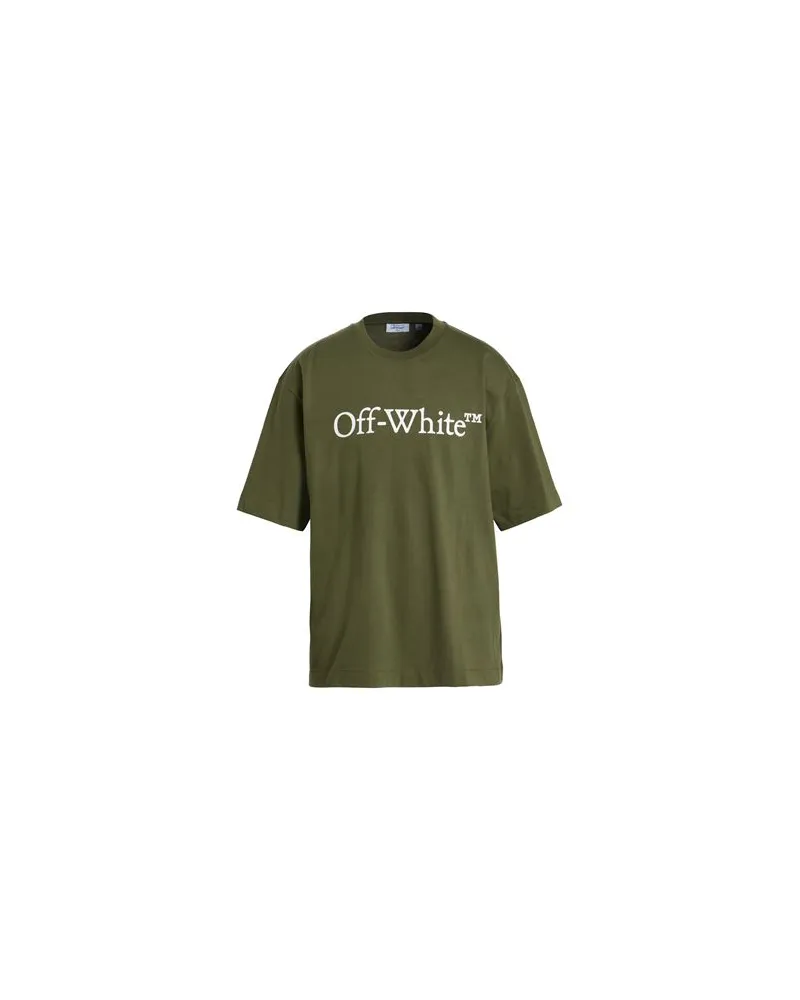 OFF-WHITE TOPS - T-shirtsauf YOOX.COM Militärgrün