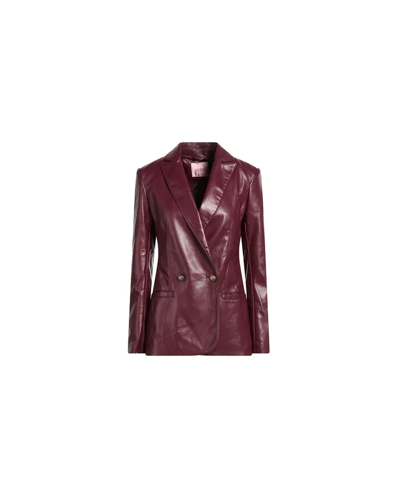 Guess ANZÜGE und CO-ORDS - Blazersauf YOOX.COM Pflaume