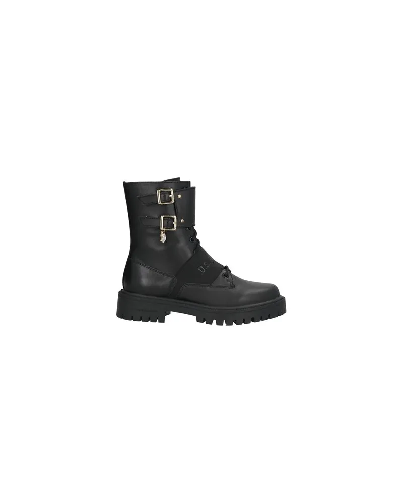 U.S. Polo Assn.  SCHUHE - Stiefelettenauf YOOX.COM Schwarz