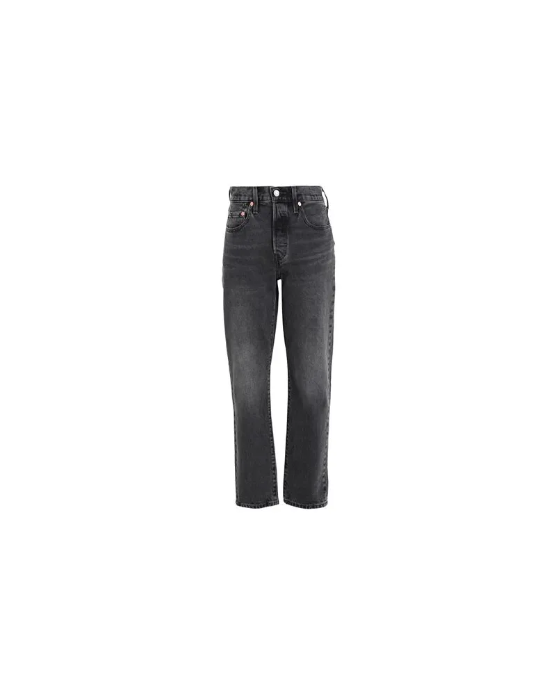 Levi's 501® JEANS FOR WOMEN BLACKS	 - HOSEN & RÖCKE - Jeanshosenauf YOOX.COM Braungrau
