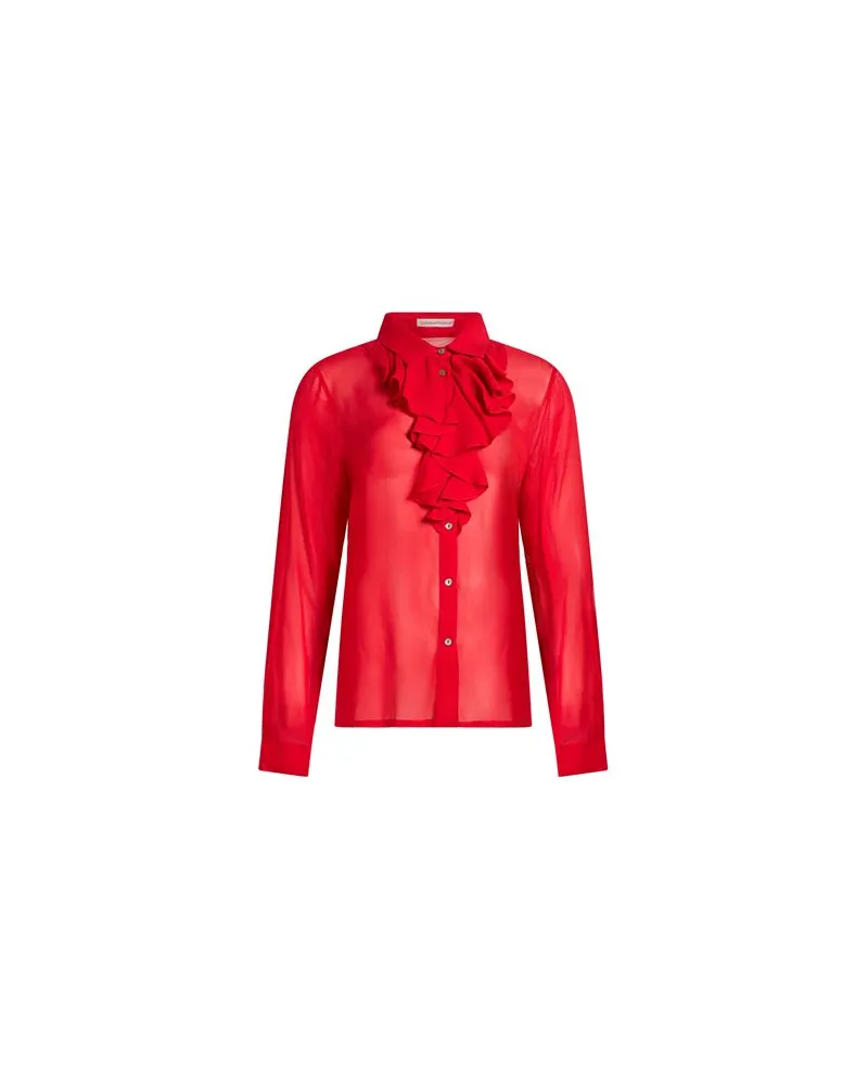 Camicettasnob TOPS - Hemdenauf YOOX.COM Rot