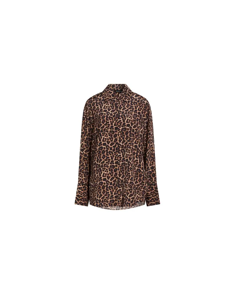 Anine Bing TOPS - Hemdenauf YOOX.COM Braun