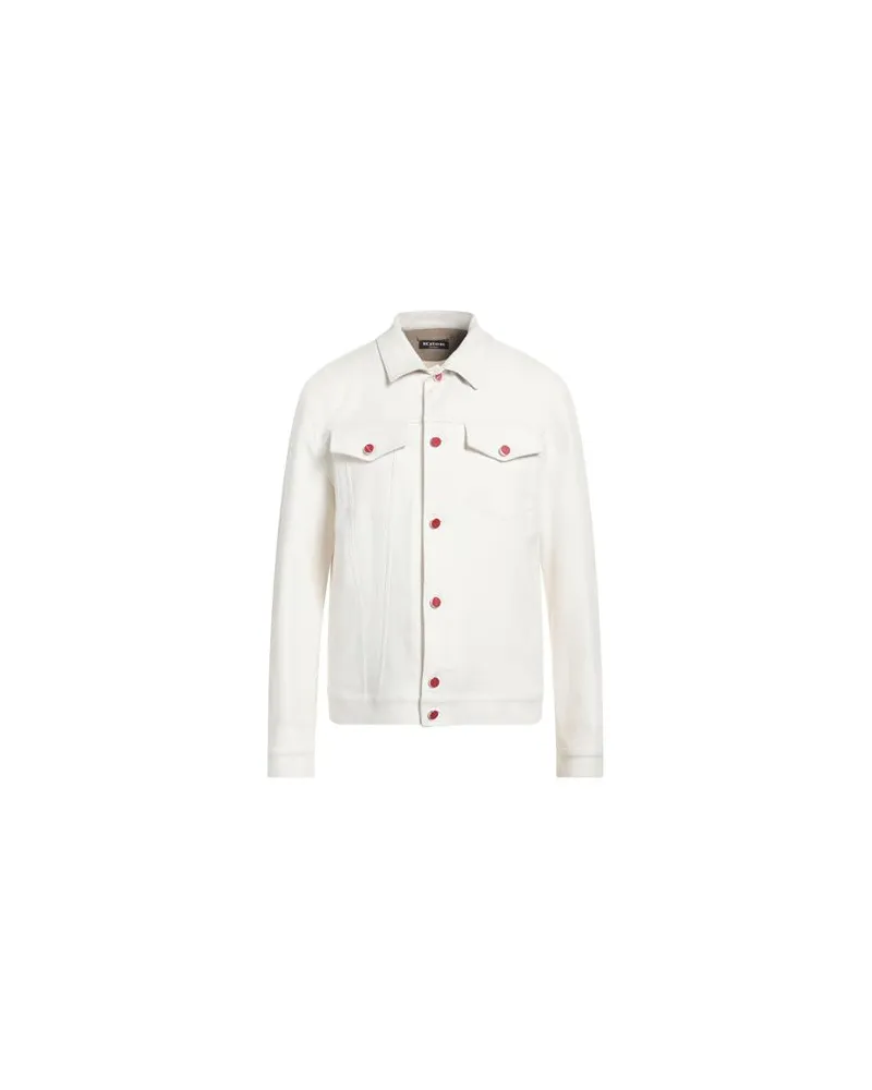 Kiton JACKEN & MÄNTEL - Jeansjacken/Mäntelauf YOOX.COM Weiß