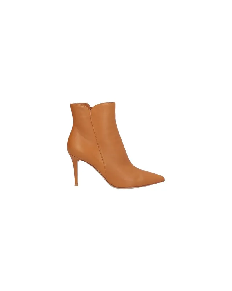 Gianvito Rossi SCHUHE - Stiefelettenauf YOOX.COM Kamel