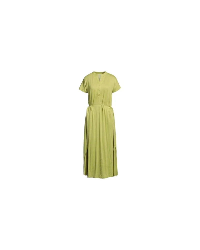 Majestic KLEIDER - Midi-Kleiderauf YOOX.COM Limettengrün