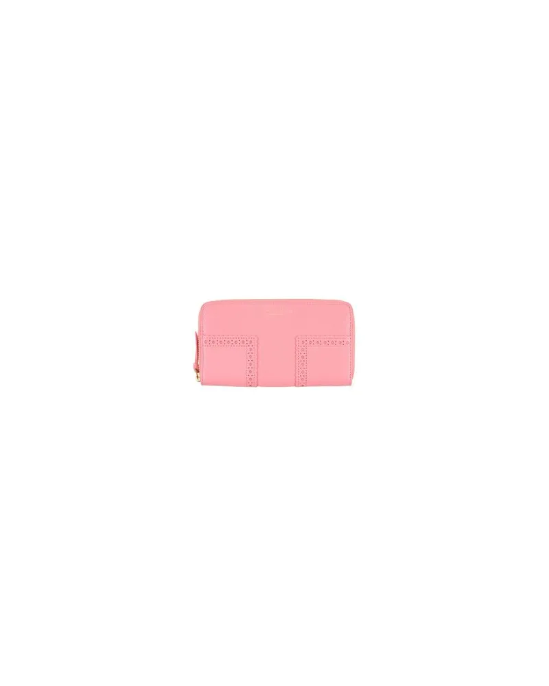 Tory Burch Kleinlederwaren - Brieftaschenauf YOOX.COM Rosa