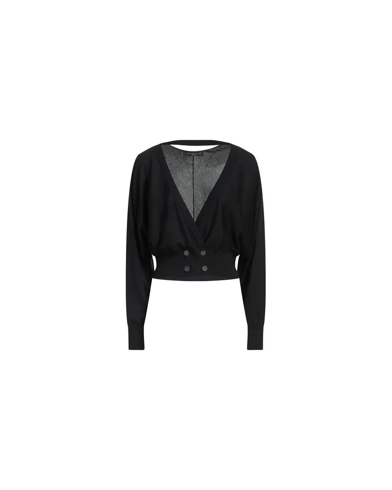 Fabiana Filippi STRICKWAREN - Strickjackenauf YOOX.COM Schwarz