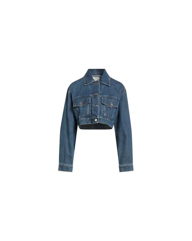 VICOLO DENIM COUTURE - JACKEN & MÄNTEL - Jeansjacken/Mäntelauf YOOX.COM Blau