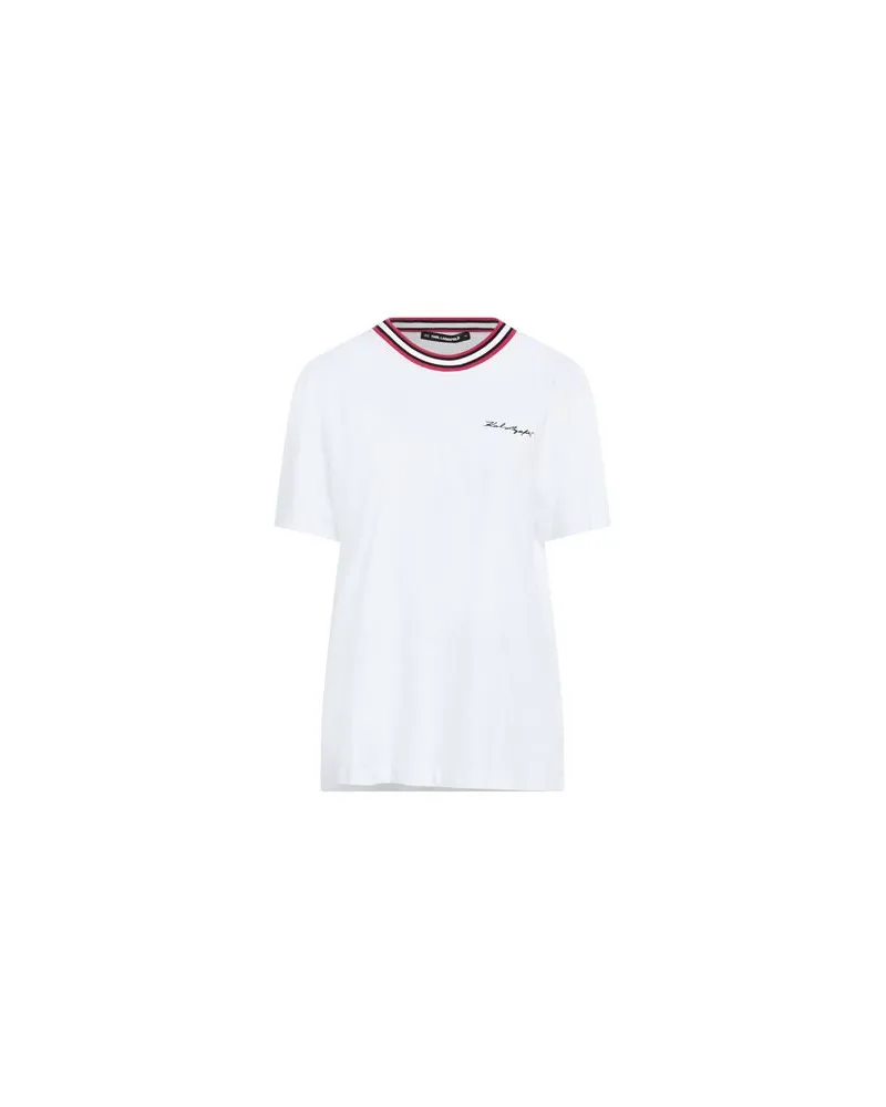 Karl Lagerfeld TOPS - T-shirtsauf YOOX.COM Weiß