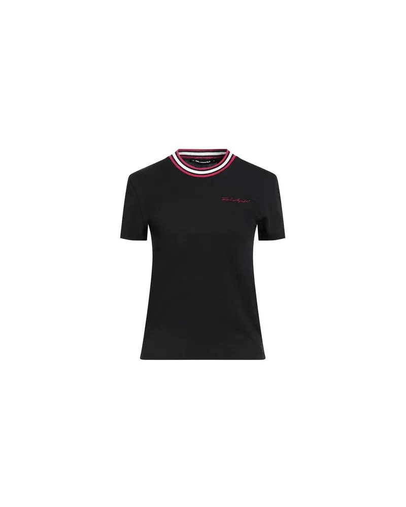 Karl Lagerfeld TOPS - T-shirtsauf YOOX.COM Schwarz
