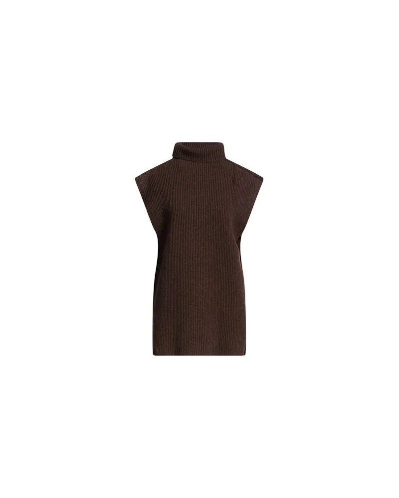 Marni STRICKWAREN - Rollkragenpulloverauf YOOX.COM Dunkelbraun