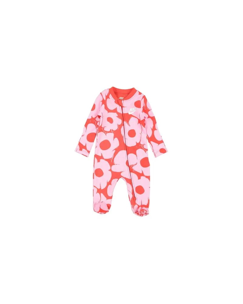 Nike FLORAL COVERALL  - NEUGEBORENE - Babystrampler & -Latzhoseauf YOOX.COM Tomatenrot