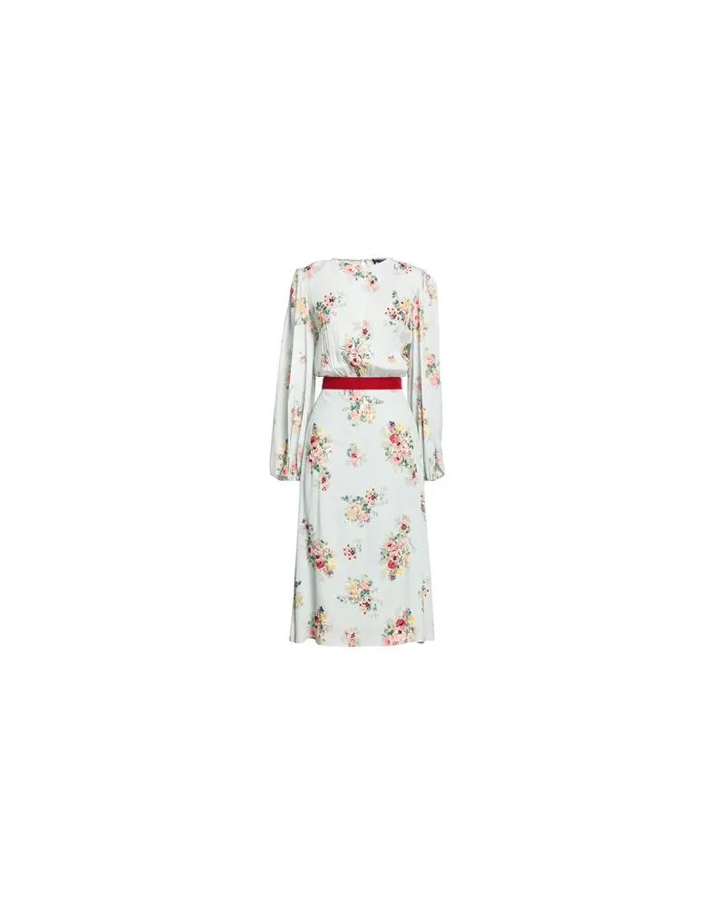 Elisabetta Franchi KLEIDER - Midi-Kleiderauf YOOX.COM Himmelblau