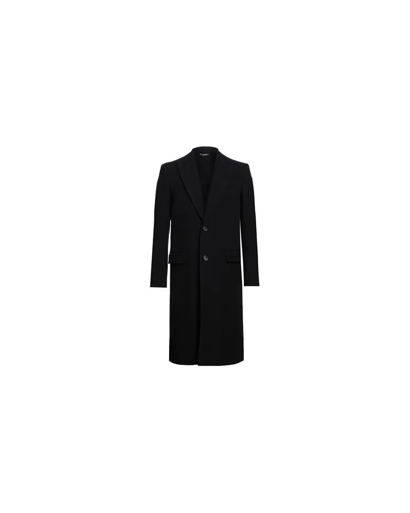 Dolce & Gabbana JACKEN & MÄNTEL - Mäntelauf YOOX.COM Schwarz
