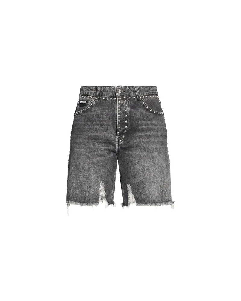 Just Cavalli HOSEN & RÖCKE - Jeansshortsauf YOOX.COM Schwarz