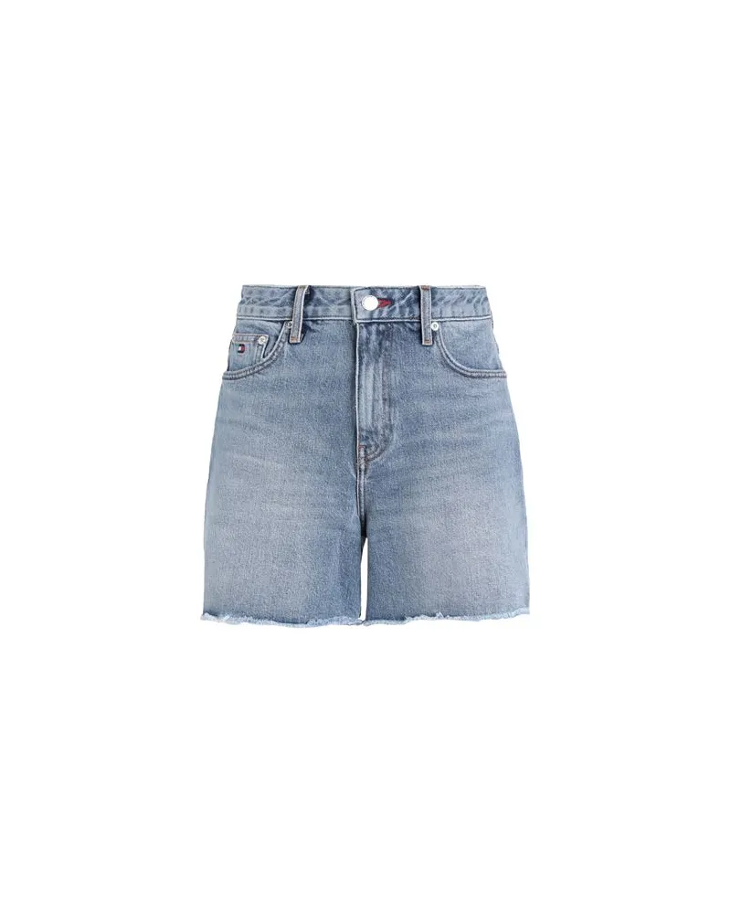 Tommy Hilfiger HOSEN & RÖCKE - Jeansshortsauf YOOX.COM Blau