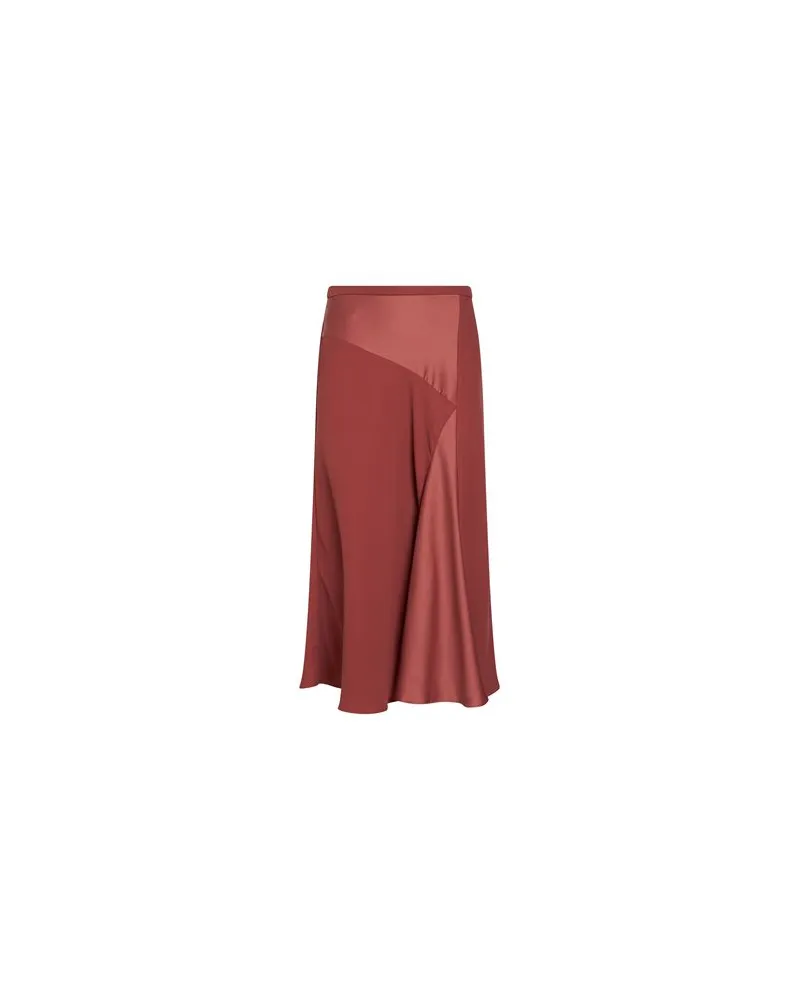 DKNY HOSEN & RÖCKE - Midi-Röckeauf YOOX.COM Ziegelrot