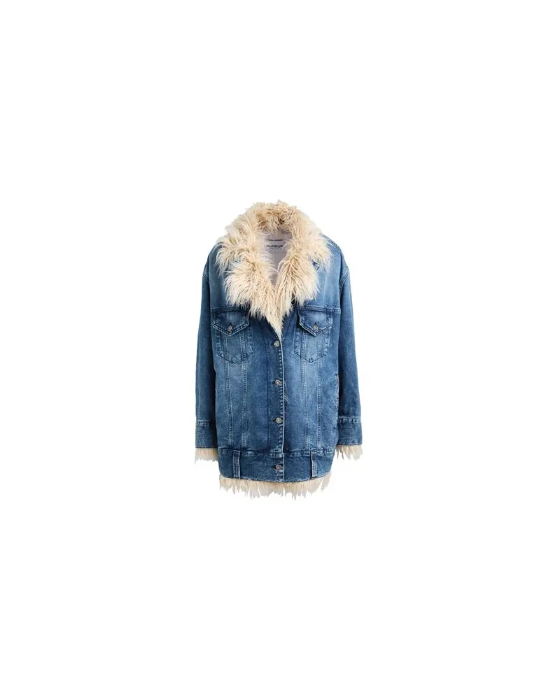 Dondup JACKEN & MÄNTEL - Jeansjacken/Mäntelauf YOOX.COM Blau