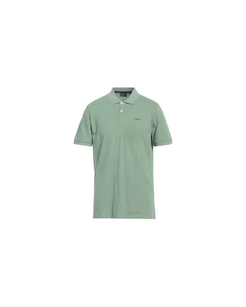 Gant TOPS - Poloshirtsauf YOOX.COM Salbeigrün
