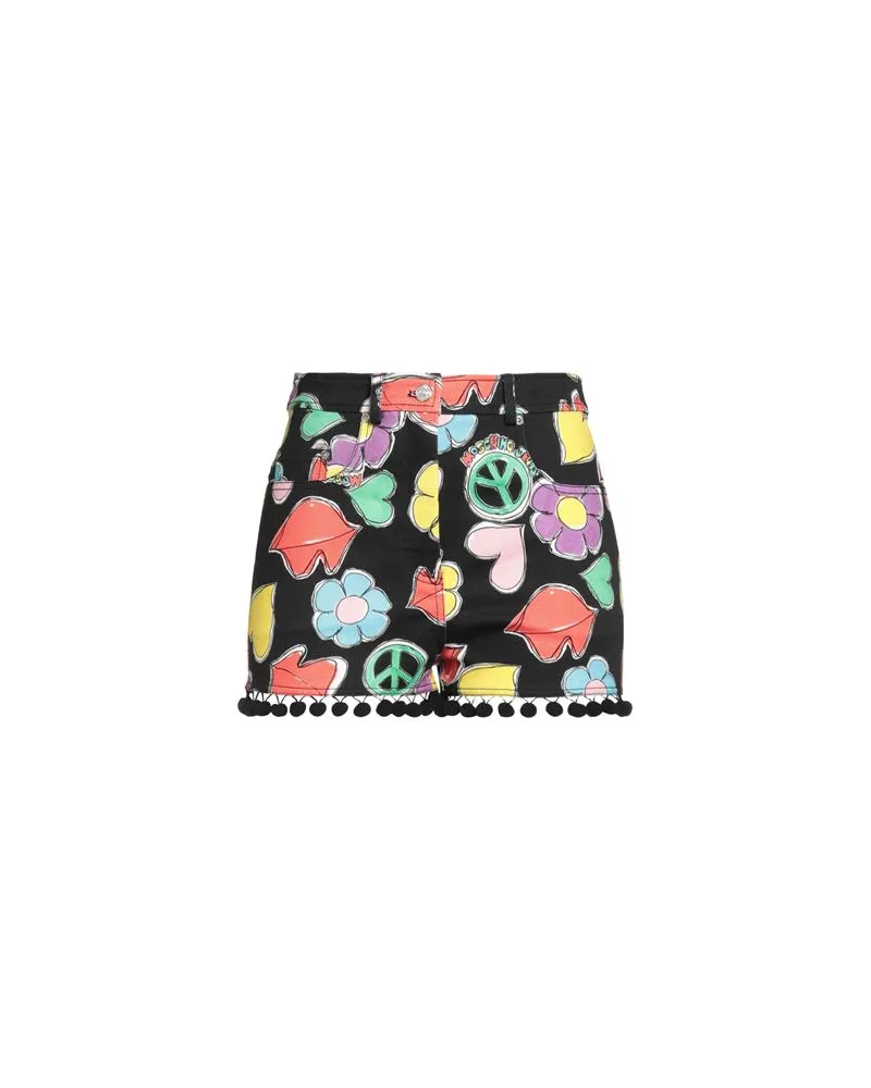 Moschino HOSEN & RÖCKE - Jeansshortsauf YOOX.COM Schwarz