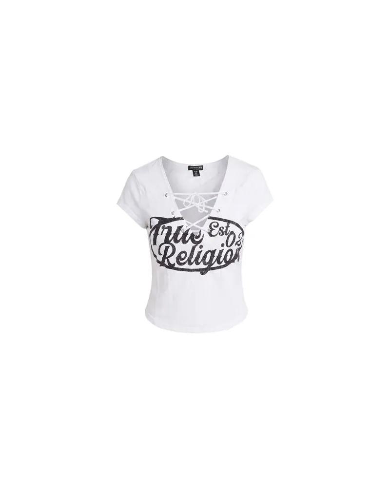 True Religion TOPS - T-shirtsauf YOOX.COM Weiß