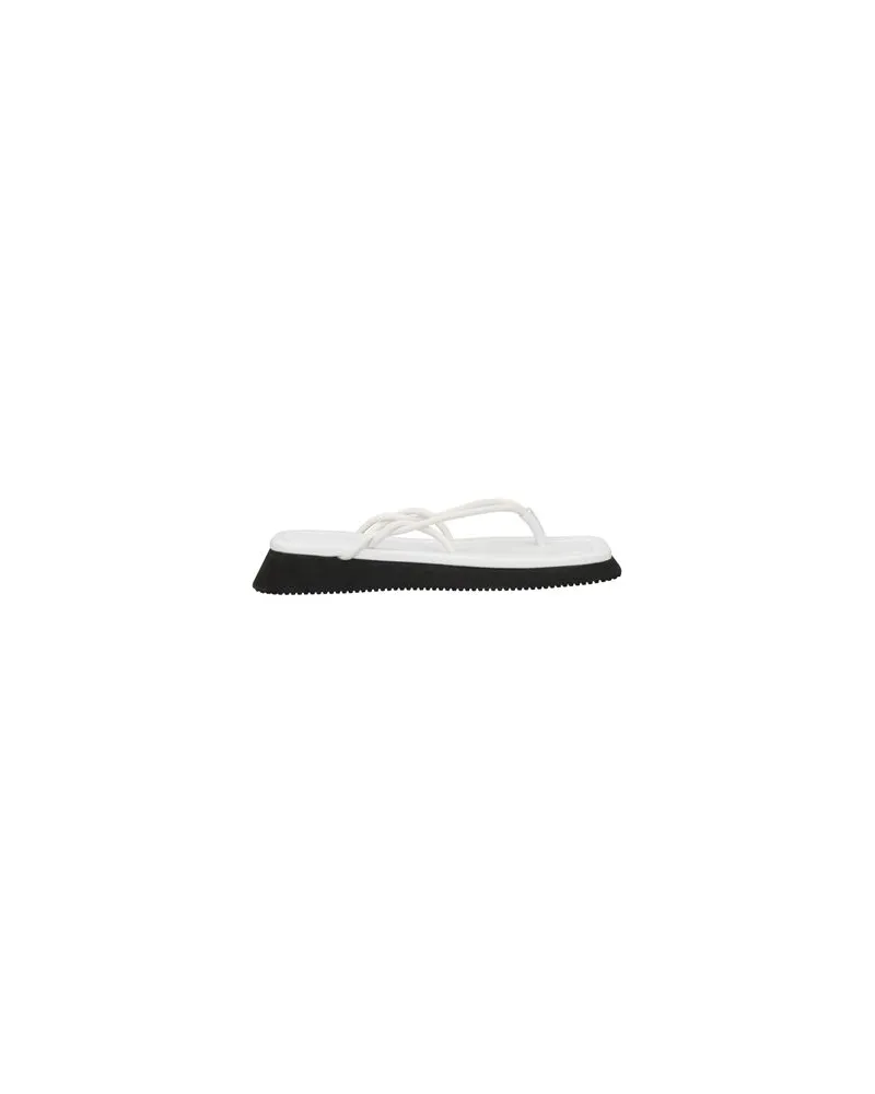 LE 17 SEPTEMBRE SCHUHE - Zehentrennerauf YOOX.COM Weiß