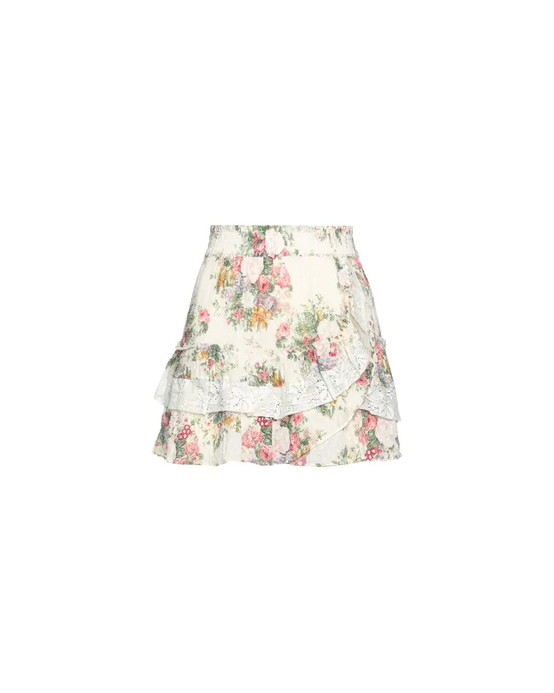 LoveShackFancy HOSEN & RÖCKE - Miniröckeauf YOOX.COM Beige