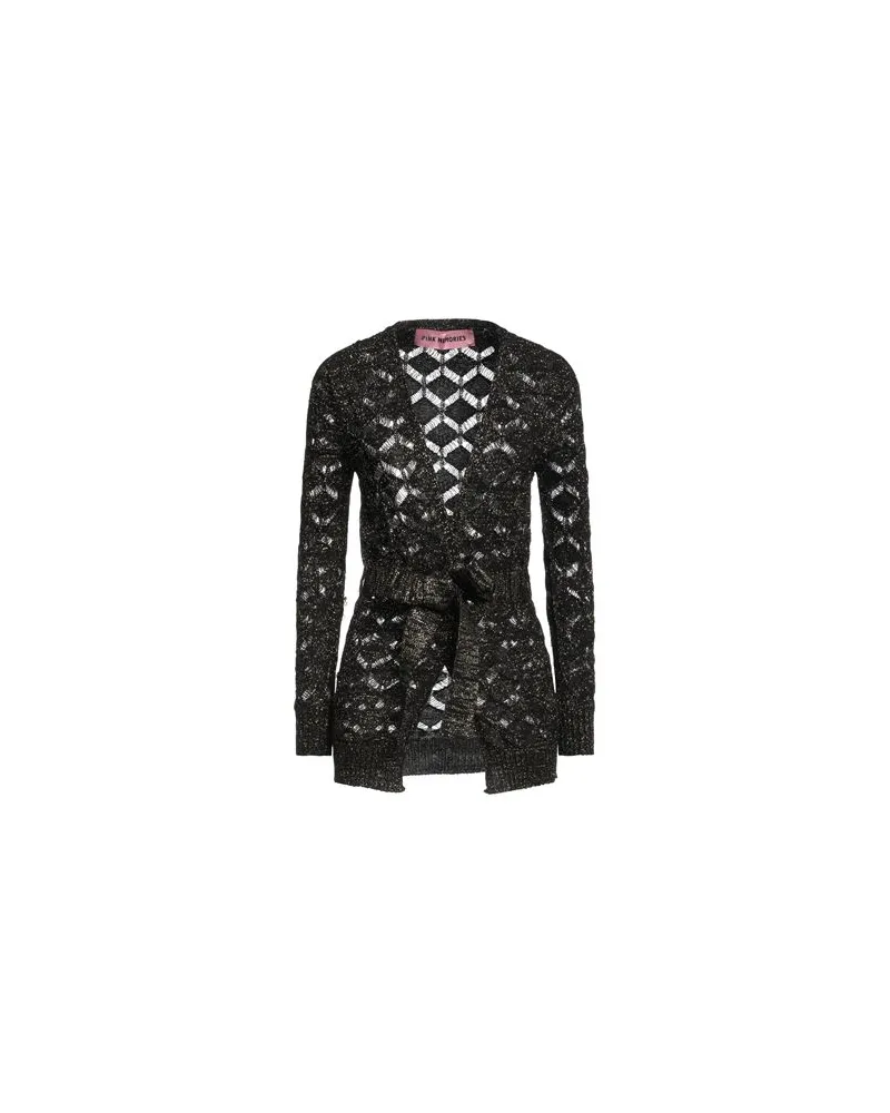 Pink Memories STRICKWAREN - Strickjackenauf YOOX.COM Schwarz